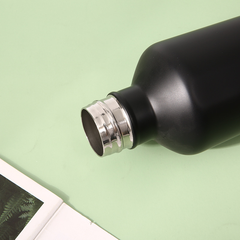 Taza de vacío de acero inoxidable 304 para hombres y mujeres de estilo coreano portátil de moda taza de agua portátil taza de rombo creativa fábrica al por mayor