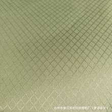 棱形格600d牛津布面料PE涂层PVC人造革 军绿 目绿现货提供厂家
