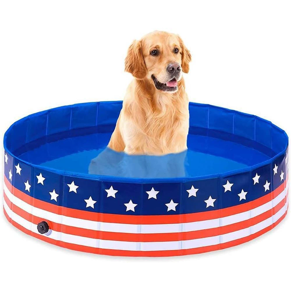 Производитель горячий бассейн для домашних животных Складной ванной для собак