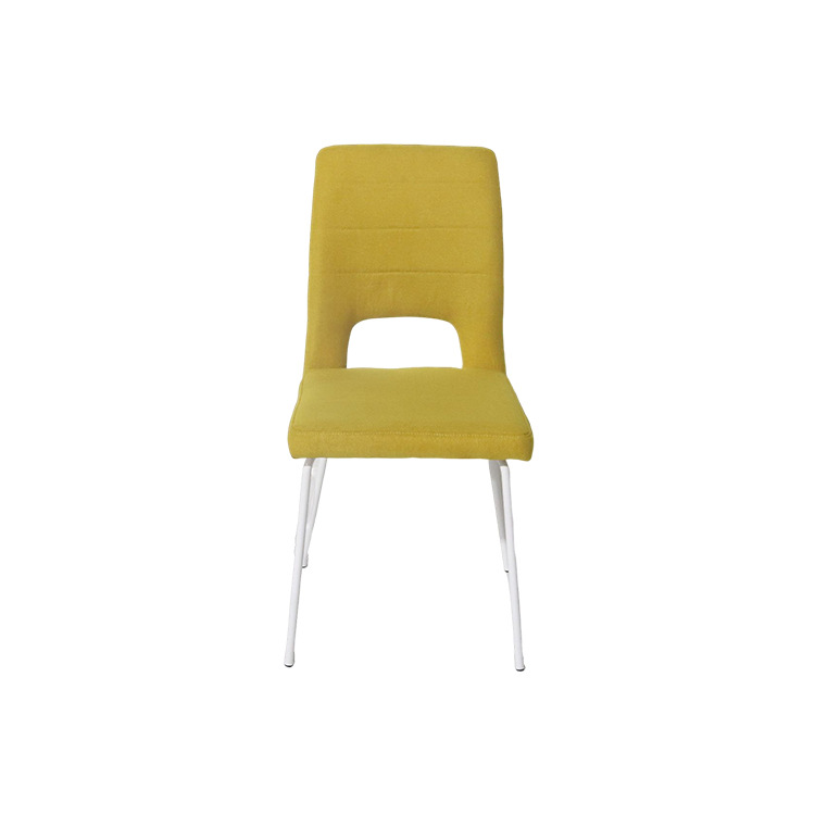 Exportación personalizada de lujo ligero silla de comedor de alta calidad moderna minimalista italiana hotel familiar negociación en línea silla de mesa de comedor respaldada