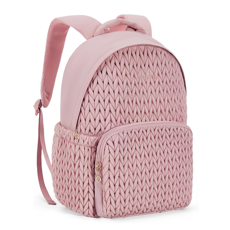 Nueva mochila para computadora portátil, mochila para computadora portátil de viaje ligera y esponjosa, mochila de ocio, mochila escolar de moda