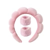 Headband, fuchsia set, 3 pieces