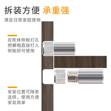 衣櫃櫥櫃隔板釘調節活動層板拖粒光身層板托光芯板托板拖托板螺絲