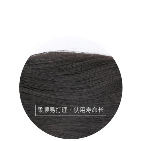 Cauda de caballo pelucón de cabello largo de mujer agarrar clip de cabello largo rizado ondulado natural red rosa pelucón de caballo trenza