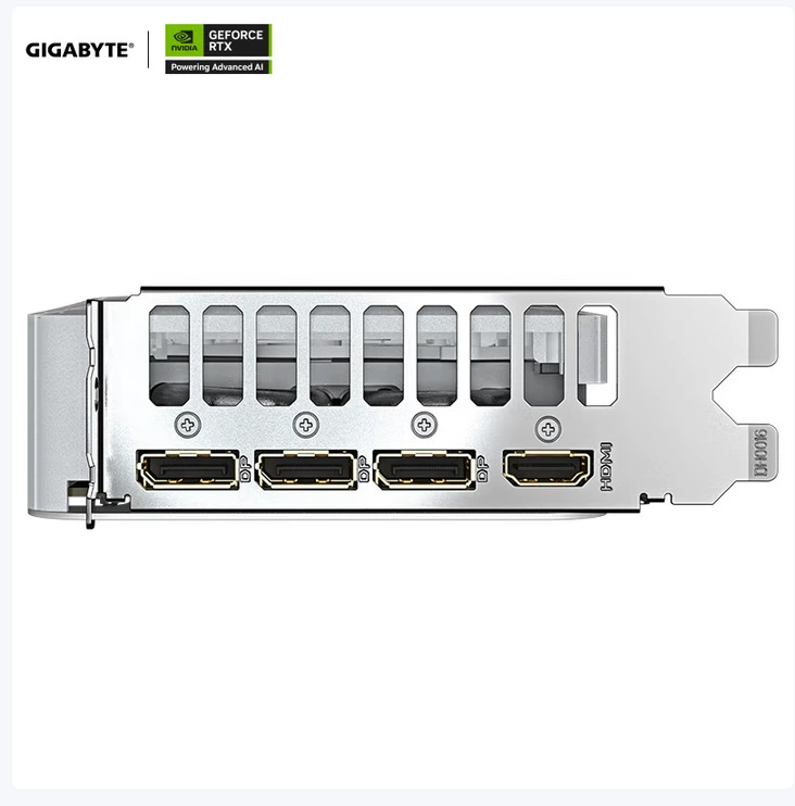 Видеокарта GIGABYTE GeForce RTX 5060 Eagle OC ICE SFF 8 ГБ, компактная, двухвентиляторная, DLSS 4