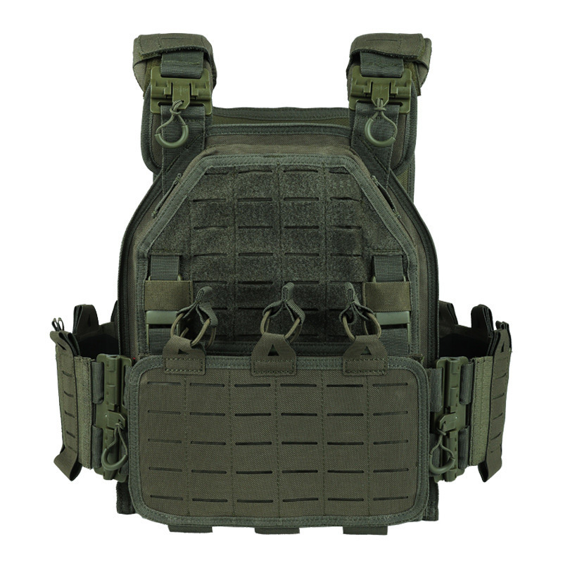 レーザークイックリリース戦術ベスト調整可能な 6094 多機能ベスト防弾服装備 MOLLE 戦術ベスト|undefined