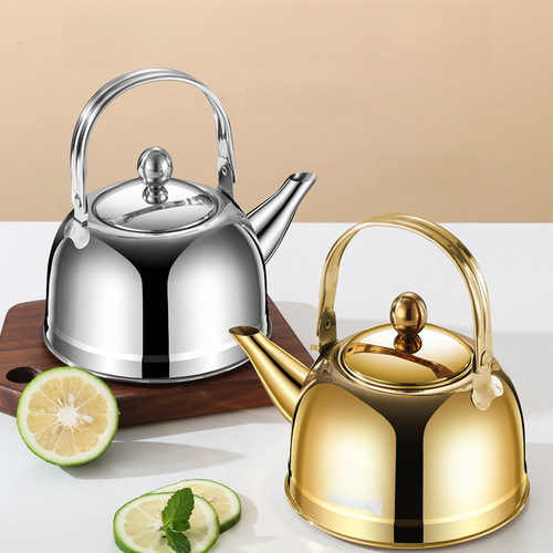 304 stainless steel teapot Yashi tea kettle with filter hotel restaurant hotel household induction cooker tea kettle