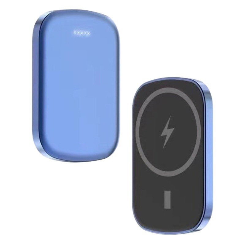 Transfronterizo banco de energía magnético banco de energía portátil Macron color a juego MagSafe banco de energía