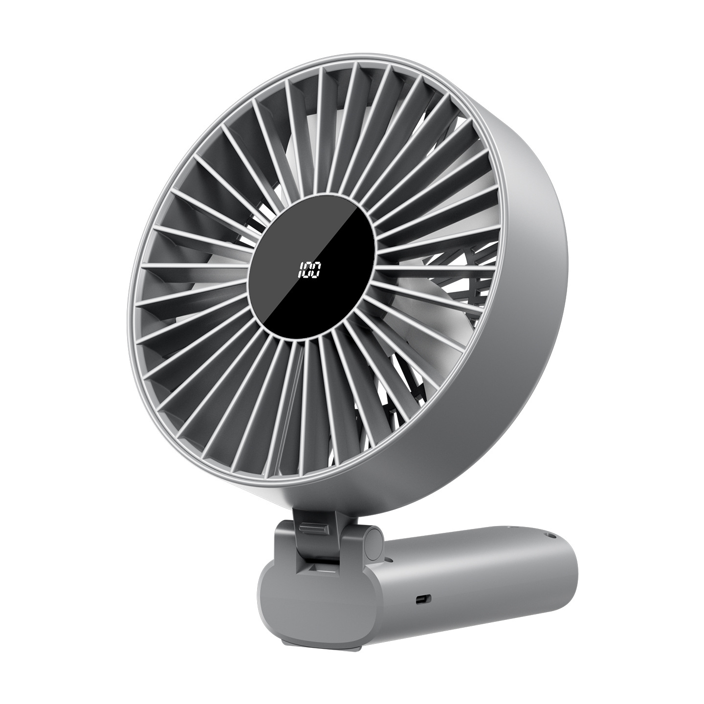 Ventilador portátil de gran fuerza de viento portátil al aire libre tipo de ventilador de carga USB multi-escenario mini ventilador image 8