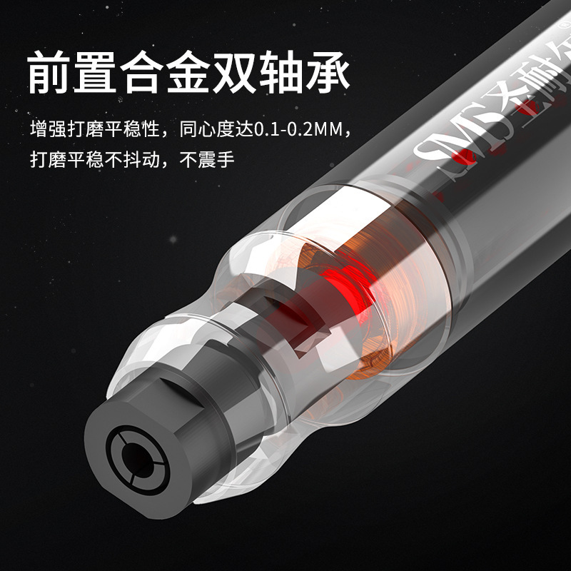 台湾圣耐尔气动打磨机工业级打磨笔高速型风磨笔S-6630打磨抛光|undefined