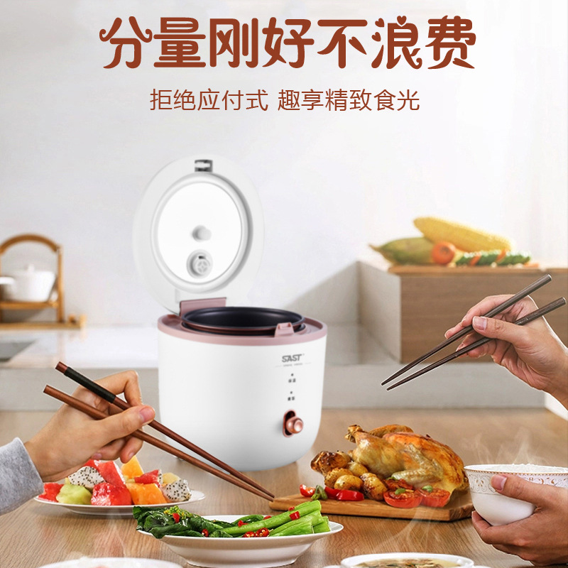 多功能家用小型飯鍋1-3人電飯鍋外貿禮品印製SAST迷你電飯煲