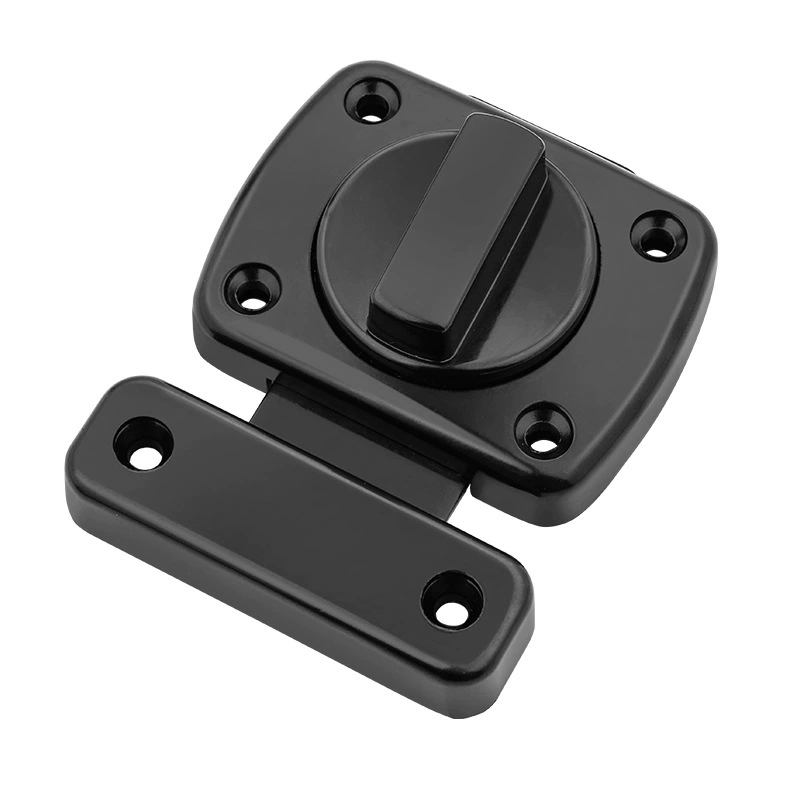 Customized hole-free pin fixing artifact security door anti-locking buckle wooden door buckle bathroom safety door latch