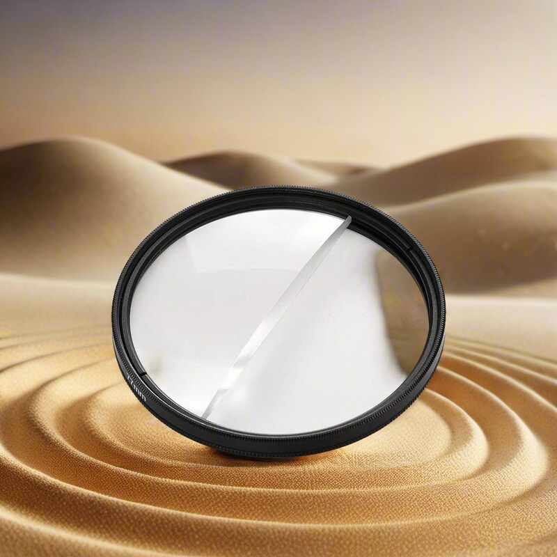 Photography and Video Foreground Blur Film Props Split Prism Dslr Camera Lens Accessories Special Effects Filter