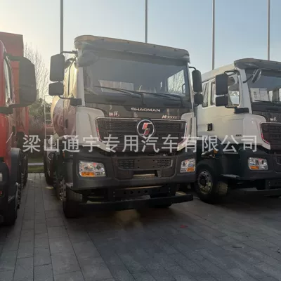 Yate Heavy Industry 7-14 cubic meter cement mixer truck, concrete mixer truck with Shacman Delong chassis
