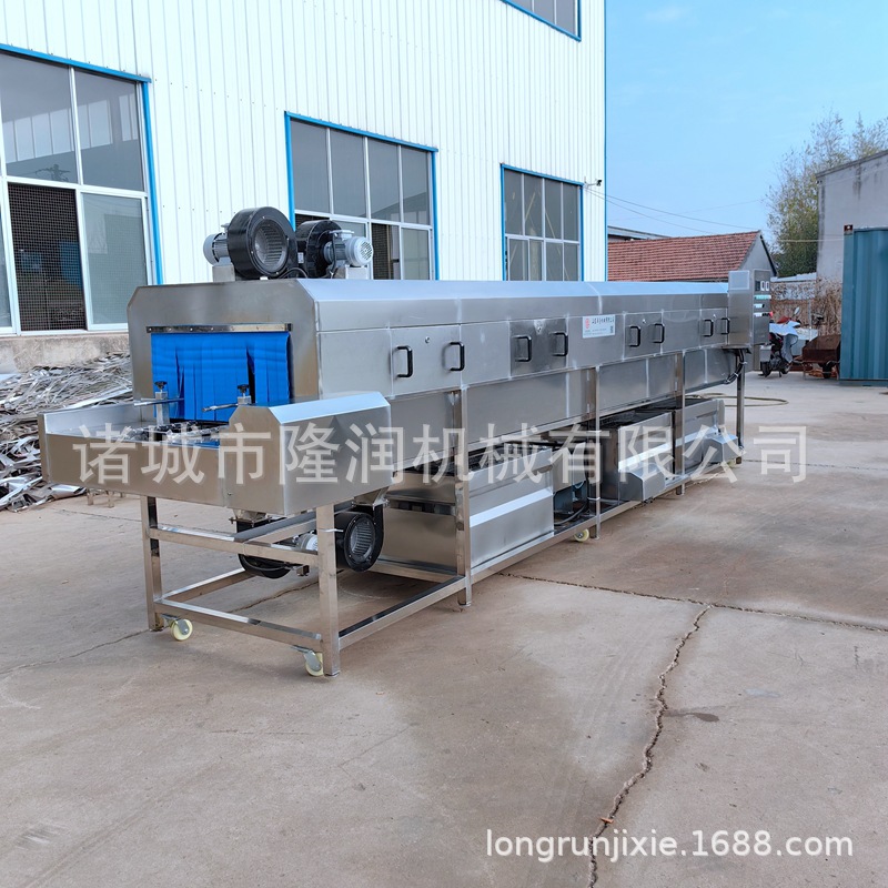 厂家供货商用周转筐清洗机 高压喷淋蔬菜筐子食品周转箱洗筐机