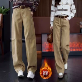 时尚休闲套装;休闲裤;女式牛仔裤