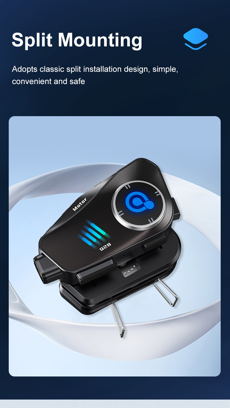 Q28 Helmet Bluetooth Headset Driving Recorder High-Definition Waterproof Motorcycle Helmet Headset Driving Recording Device