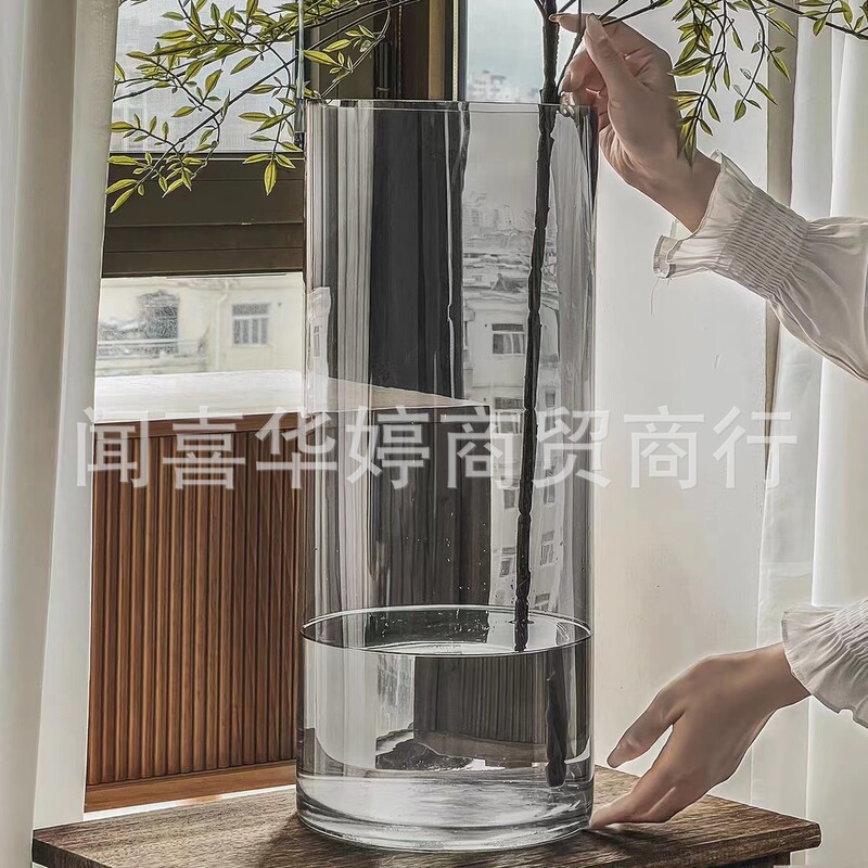 Extra Large Floor Vase 406050cm Special Vase for Raising Nantianthus Vase Vase Oversized Glass Vase
