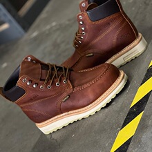 A 22405 Thick Sole Lace Up Motorcycle Boots ���ϵ������ѥ