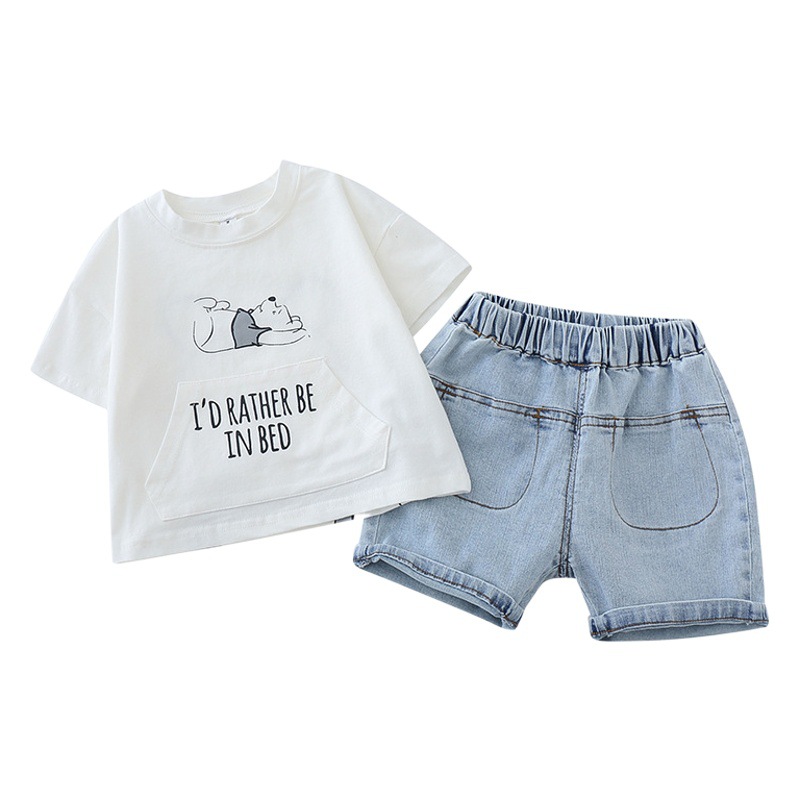 Traje de Verano para Niños 3290, Conjunto de Verano 2026, Elegante y Moderno para Bebés
