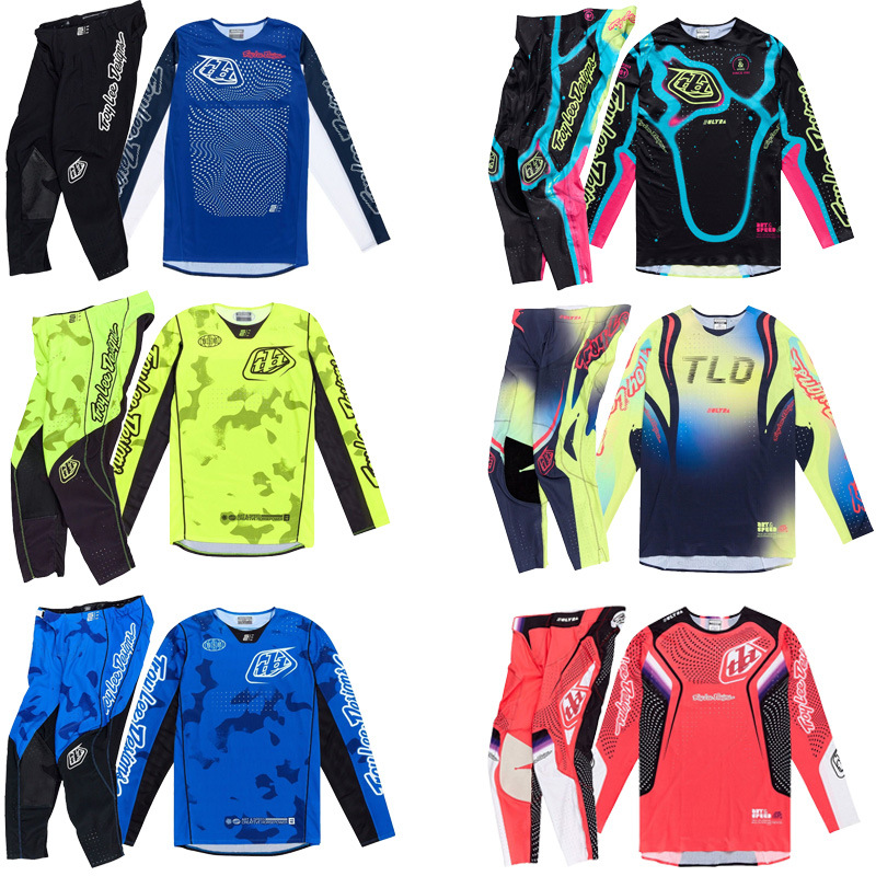 2026Tld Off-Road Cycling Suit Couple Racing Suit Mountain Outdoor Competition Sweat-Absorbent and Breathable