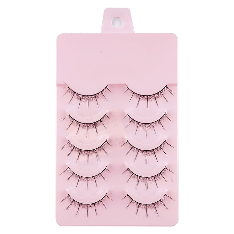 False Eyelashes (Little Devil) 5-Pair Pack — Various Styles: Natural, Extended, Volume