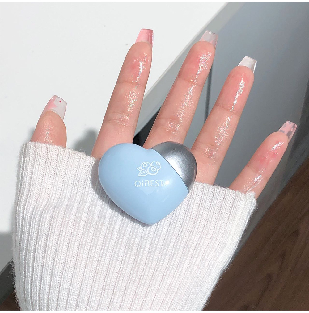 Cross-border foreign trade Love Jam Lip Oil three-color moisturizing Cute pattern Dudu Lip gloss Glass lip wholesale and consignment undefined