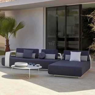 Outdoor Sofa Coffee Table Combination Sales Office Courtyard Garden Leisure Furniture Designer Open-Air Balcony Waterproof Sun Protection