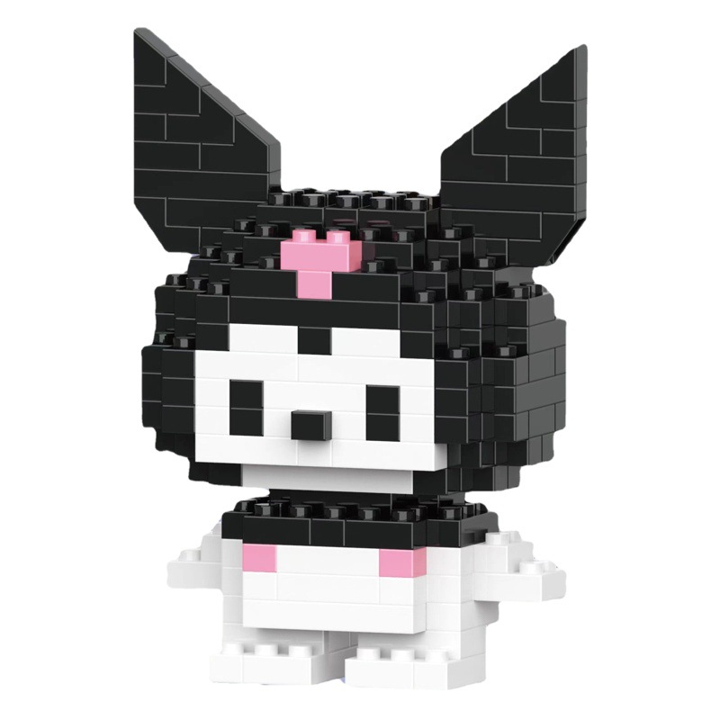 Micro bloques de construcción partículas animales dibujos animados muñeca rompecabezas montado adornos juguete compatible con Lego miniatura pequeña regalo