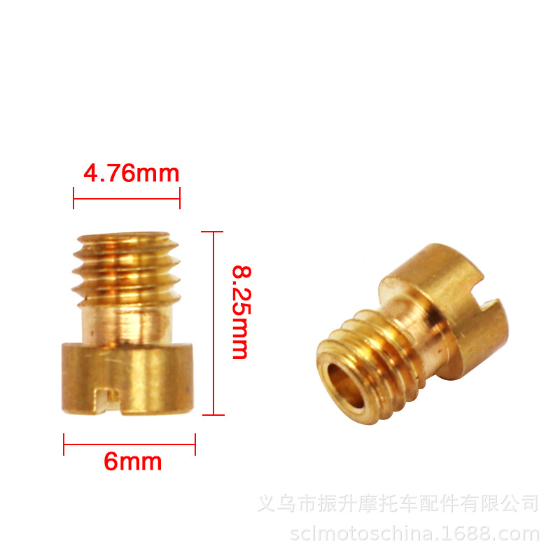 PWK PWM CVK PE NSR KSR carburador boquilla de aceite principal agujero de medición piloto principal y auxiliar boquilla principal chorro