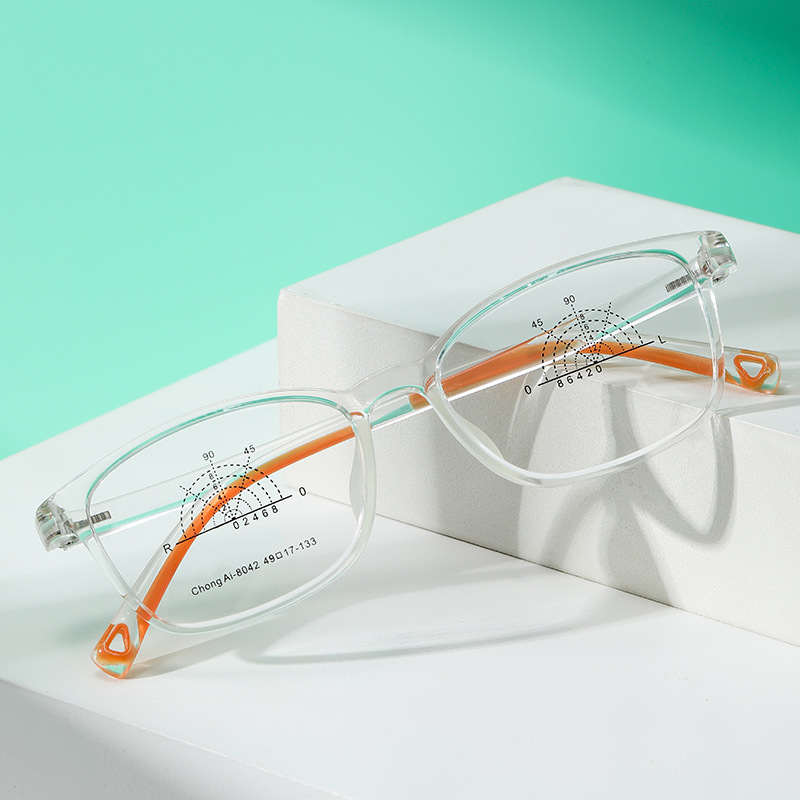 新款TR90兒童眼鏡框防藍光 時尚超輕男女童可配近視眼鏡框架批發