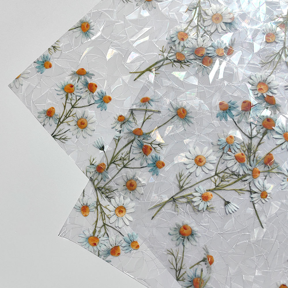 140g Weight Glass paster Home Textiles & Decor Type PVC Material Leaf Pattern Casual, Pastoral Style Casual Pastoral Leaf PVC Glass Paster Wall Art 92
