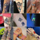 Custom tattoo stickers to map custom DIY juice bronzing luminous fluorescent four-color tattoo stickers custom small batch