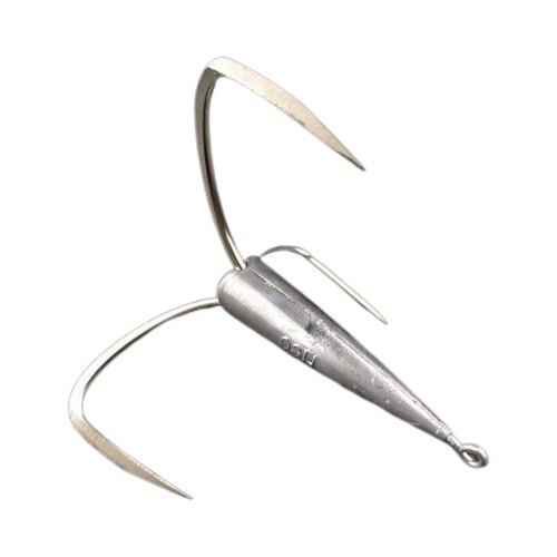Anchor Hook Three-Claw Anchor Hook Hand Sharpened Blade Anchor Fish Hook Lead Head Hook Anti-Grab Bottom Three-Pin Hook Extra Large Hook Gate Fish Hook Wholesale