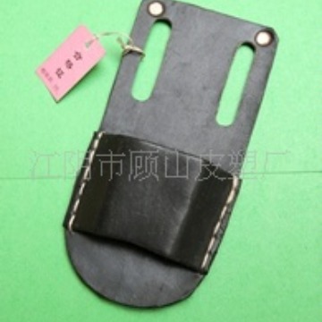 廠家直供頭層黃牛皮单孔牛皮工具套