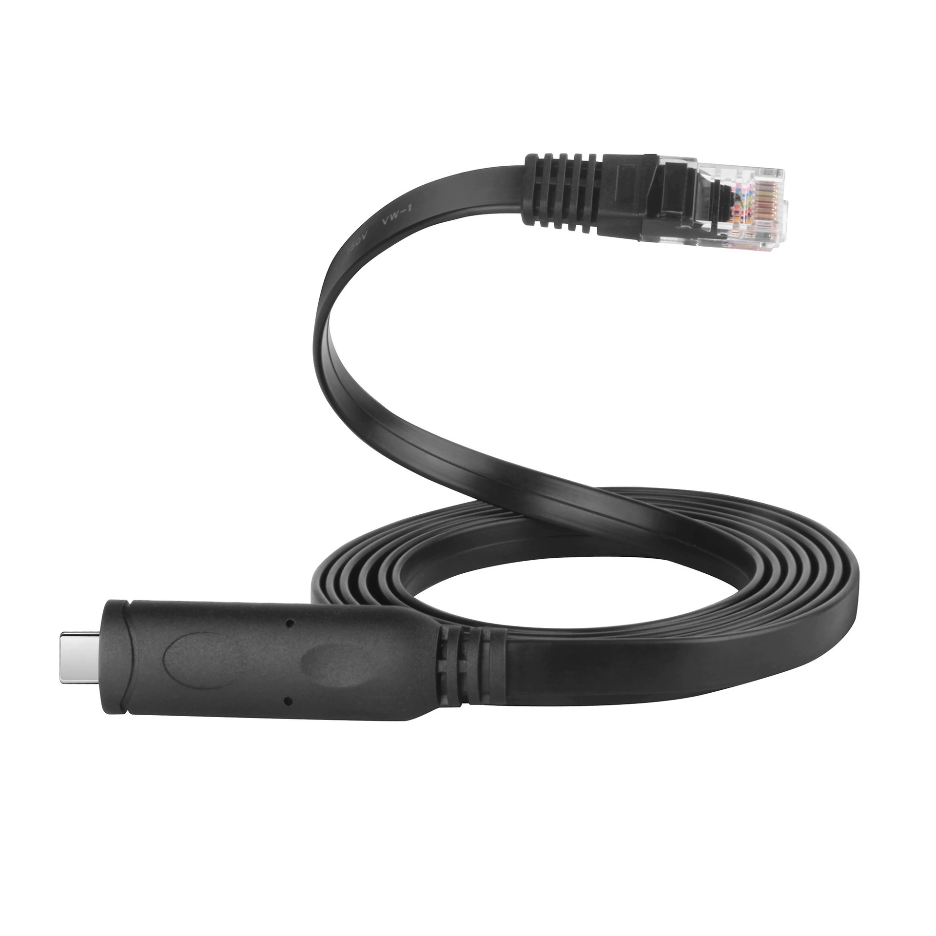 Type-C to RJ45 CONsole Line RS232 используется для настройки последовательного порта маршрутизатора Cisco