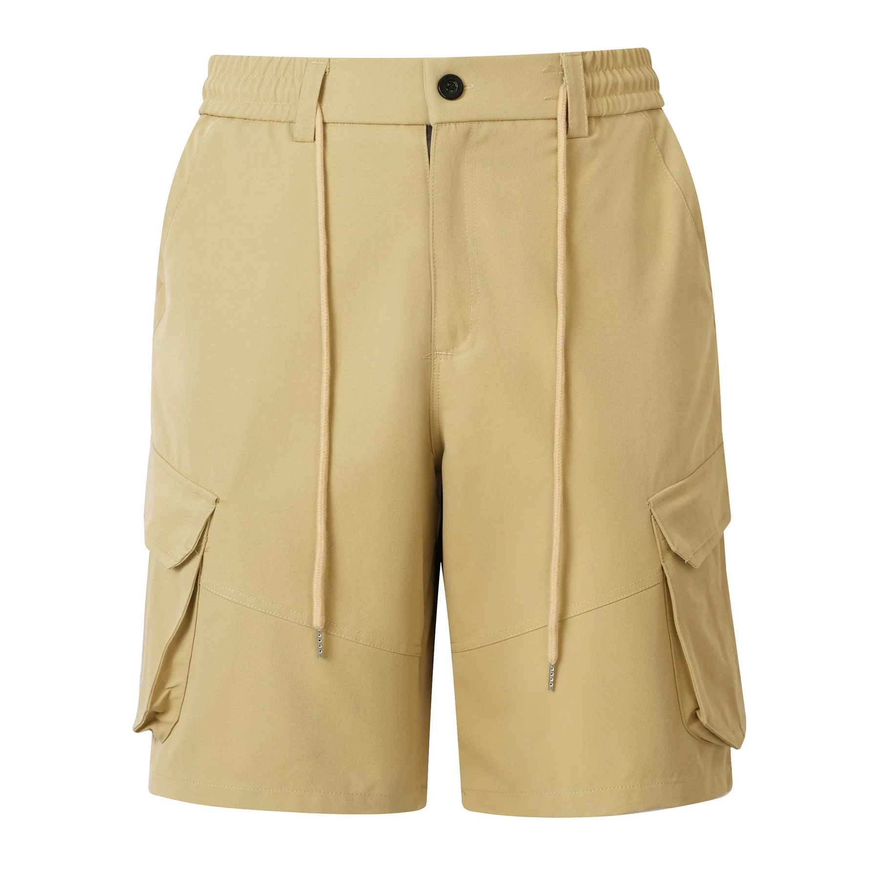 Men's Summer Cargo Shorts Thin Five Point Pants Multi Pocket Loose Casual Source_viptrois.com