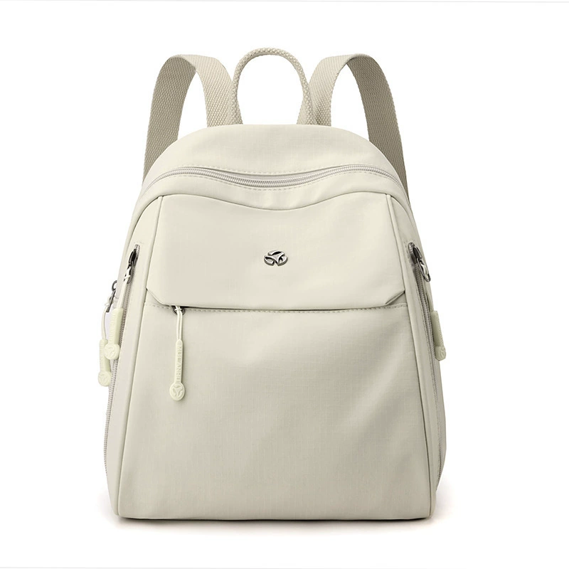 Backpack, nylon water‑repellent, capacious leisure daypack, multiple colors