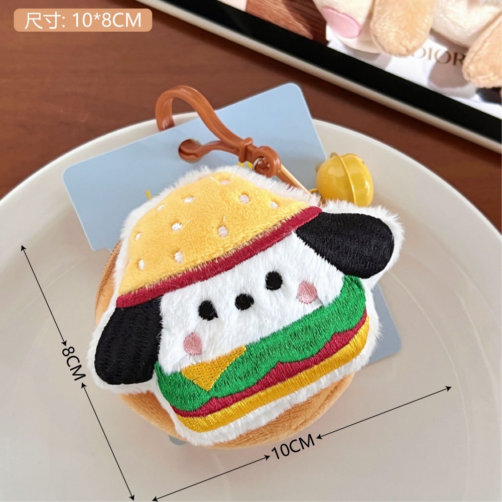 Cute muñeca pingüino bolso de cambio colgante chica corazón muñeca paquete de datos de cable bolsas de almacenamiento de lápiz labial bolsas de auriculares al por mayor image 15