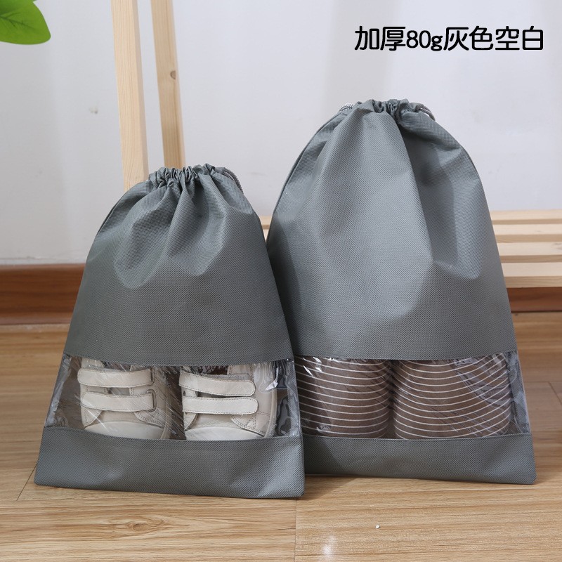 Bolsa de almacenamiento de zapatos con cremallera bolsa de zapatos de almacenamiento transparente PVC a prueba de humedad botas impermeables cubierta protectora bolsa de zapatos de almacenamiento