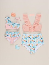 G 94793 Pine Print Girls Swimwear ����ͨ����ѷ�羳ŷ��