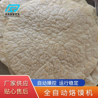 供应双面带烙花单饼机 烤鸭饼电加热烙饼机 食品机械烙大饼机