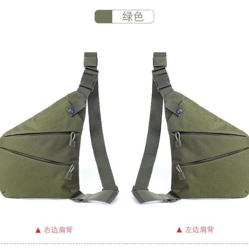 Outdoor tactical backpack, outdoor camouflage unisex sports backpack, men's multi-functional crossbody chest bag, cycling and fly fishing bag