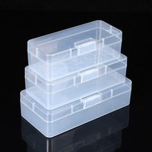 长方形透明塑料盒 卡扣PP空盒文具盒 首饰品零件杂物整理收纳盒子