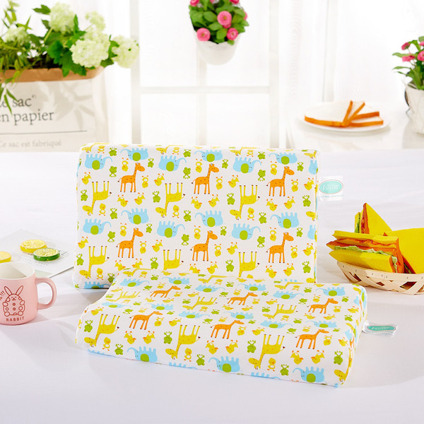 quality children's organic cartoon cotton pillow for students