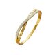 Europe and the United States cross-border hot selling diamond-encrusted titanium steel bracelet women's high-grade temperament stainless steel open bracelet hand jewelry does not fade