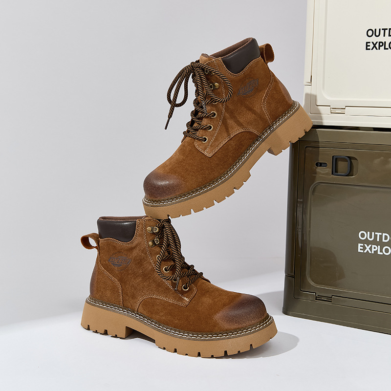 남성용 브라운 하이트닝