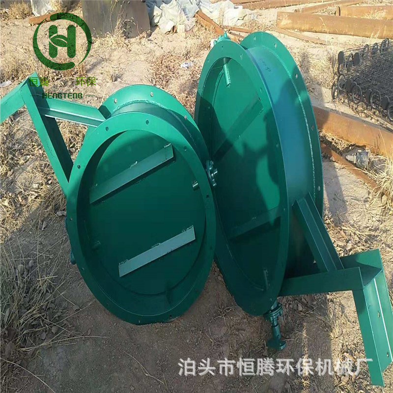 水泥厂电动百叶窗风门阀调节开关型电动执行器通风蝶阀风阀600型