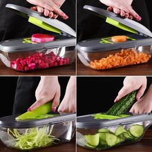 家用土豆丝切丝器厨房用品多功能切菜器切丁擦土豆片切片刨丝昌震