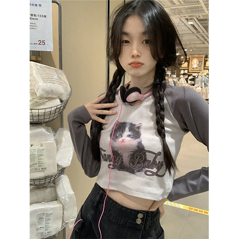 Retro long-sleeve